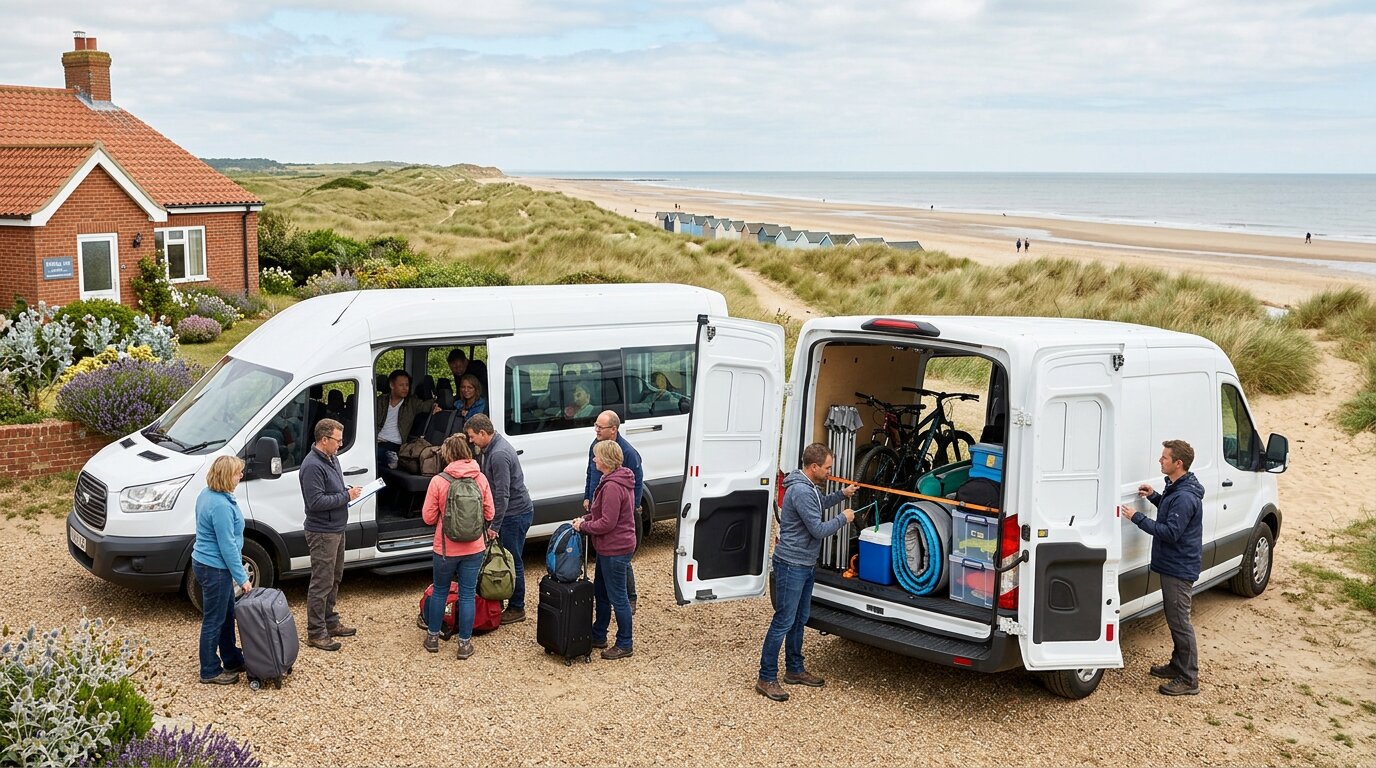 Group Breaks on the East Coast: Booking Questions for People, Bags and Kit